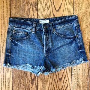 Free People Jean Shorts